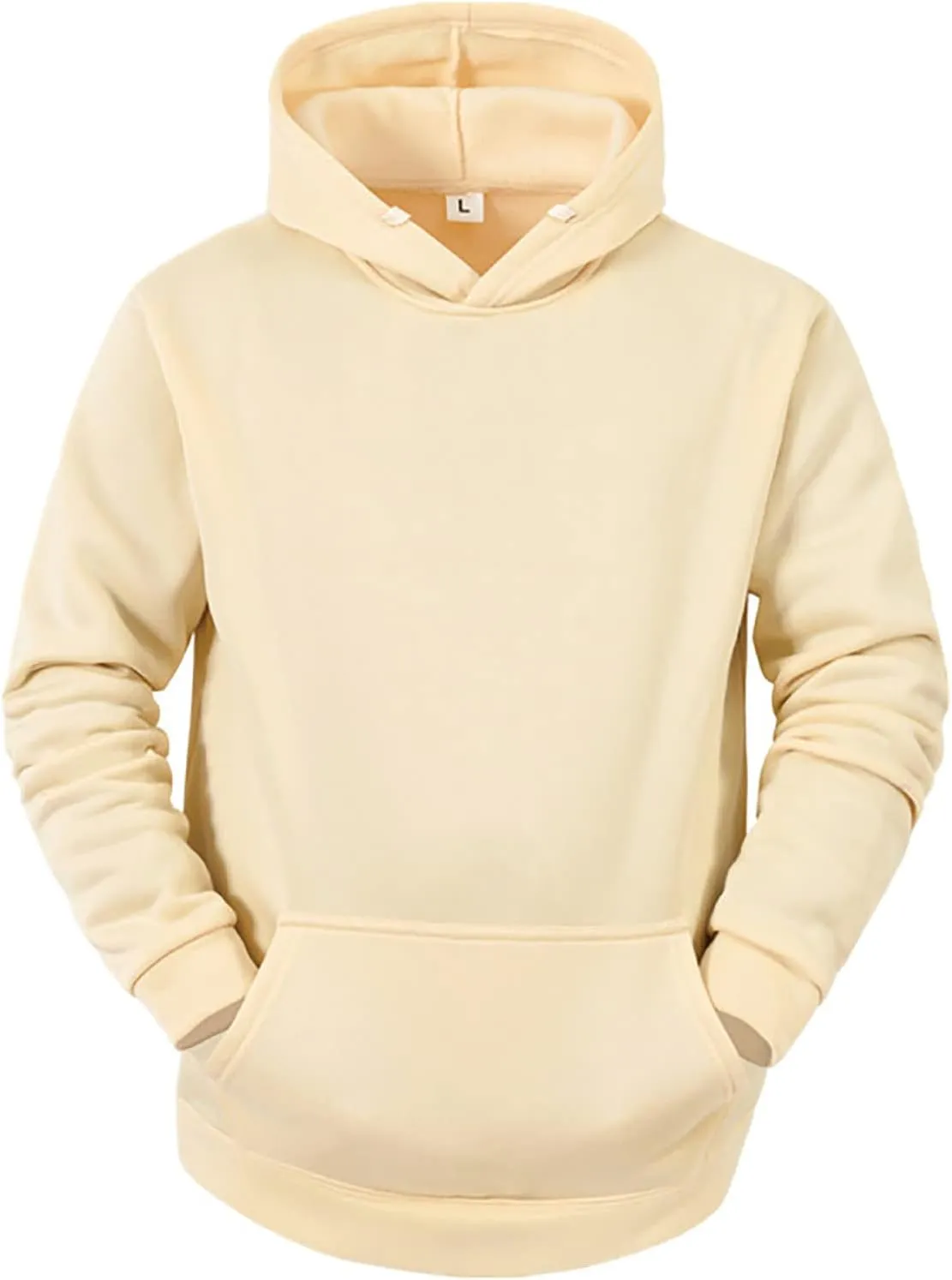 Hoodies For Men Fleece Pullover Autumn And Winter Hooded Sweater Long Sleeve Sweater Top