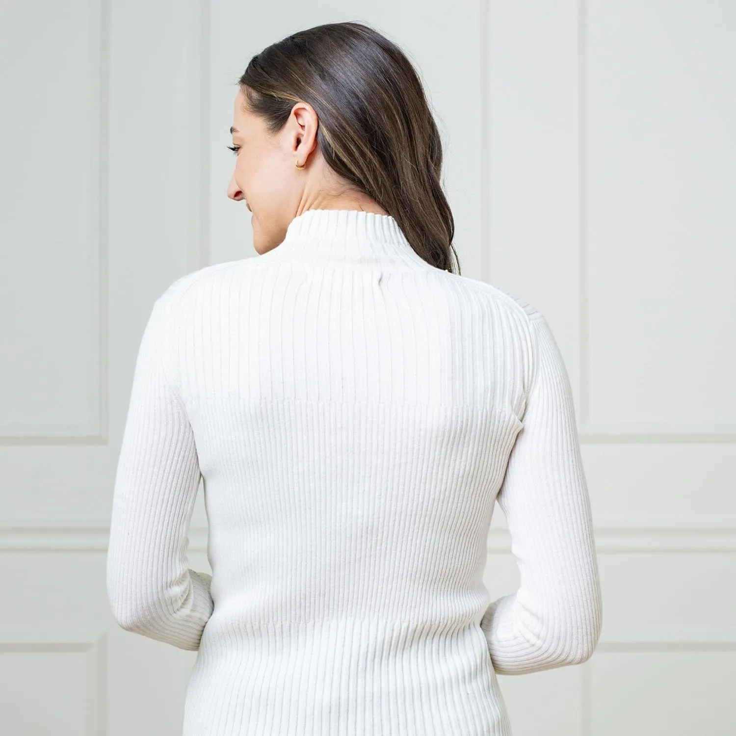 Hope & Henry Women's Turtleneck Sweater