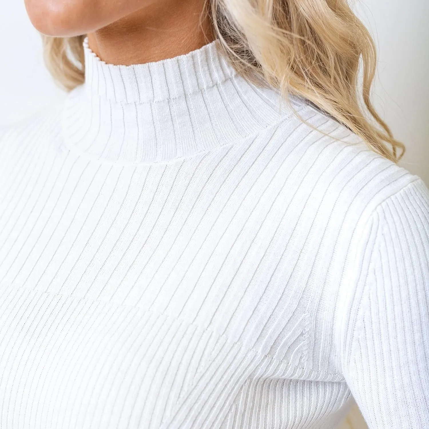 Hope & Henry Women's Turtleneck Sweater