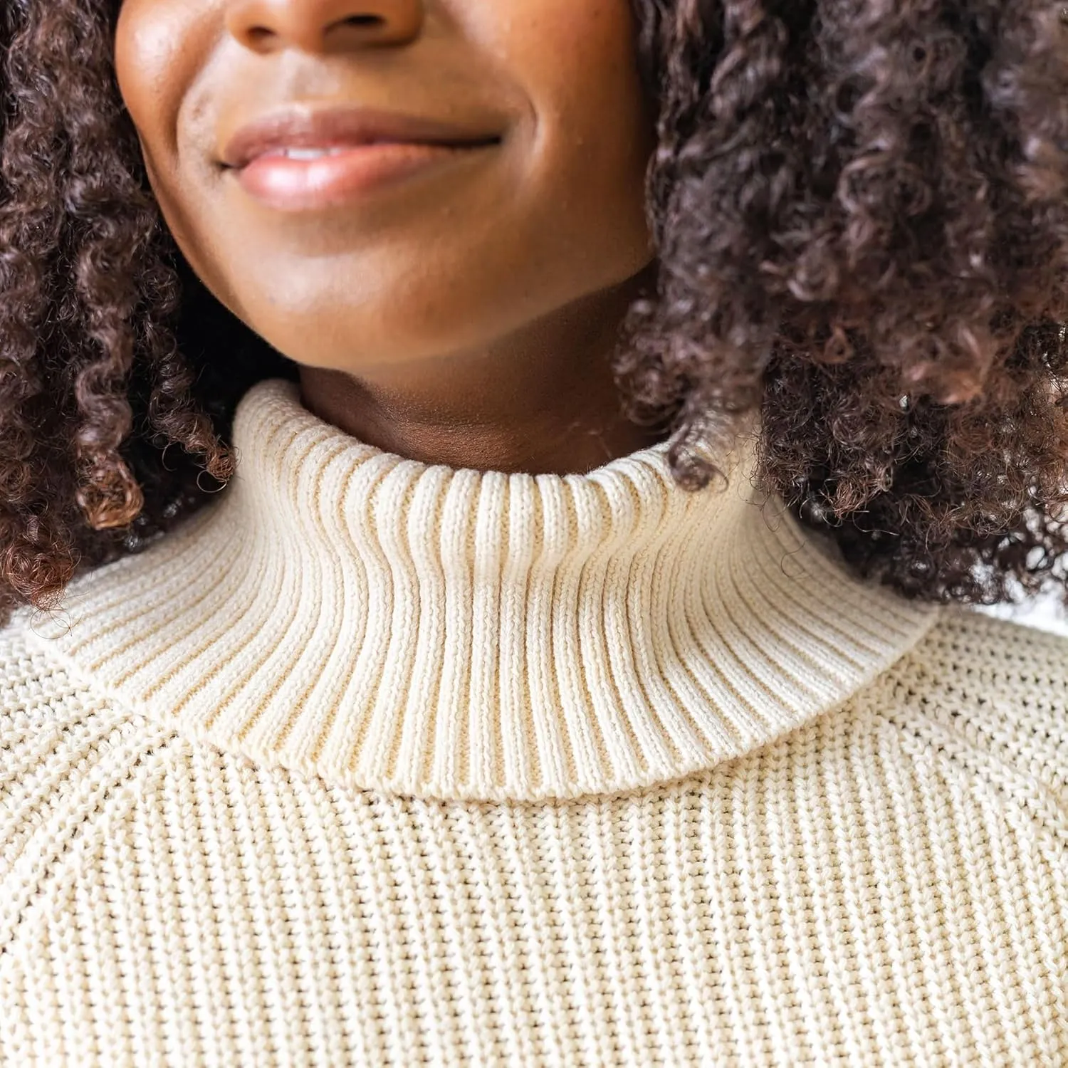 Hope & Henry Women's Turtleneck Sweater