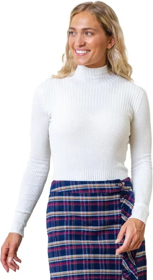 Hope & Henry Women's Turtleneck Sweater
