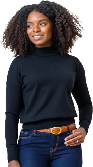 Hope & Henry Women's Turtleneck Sweater
