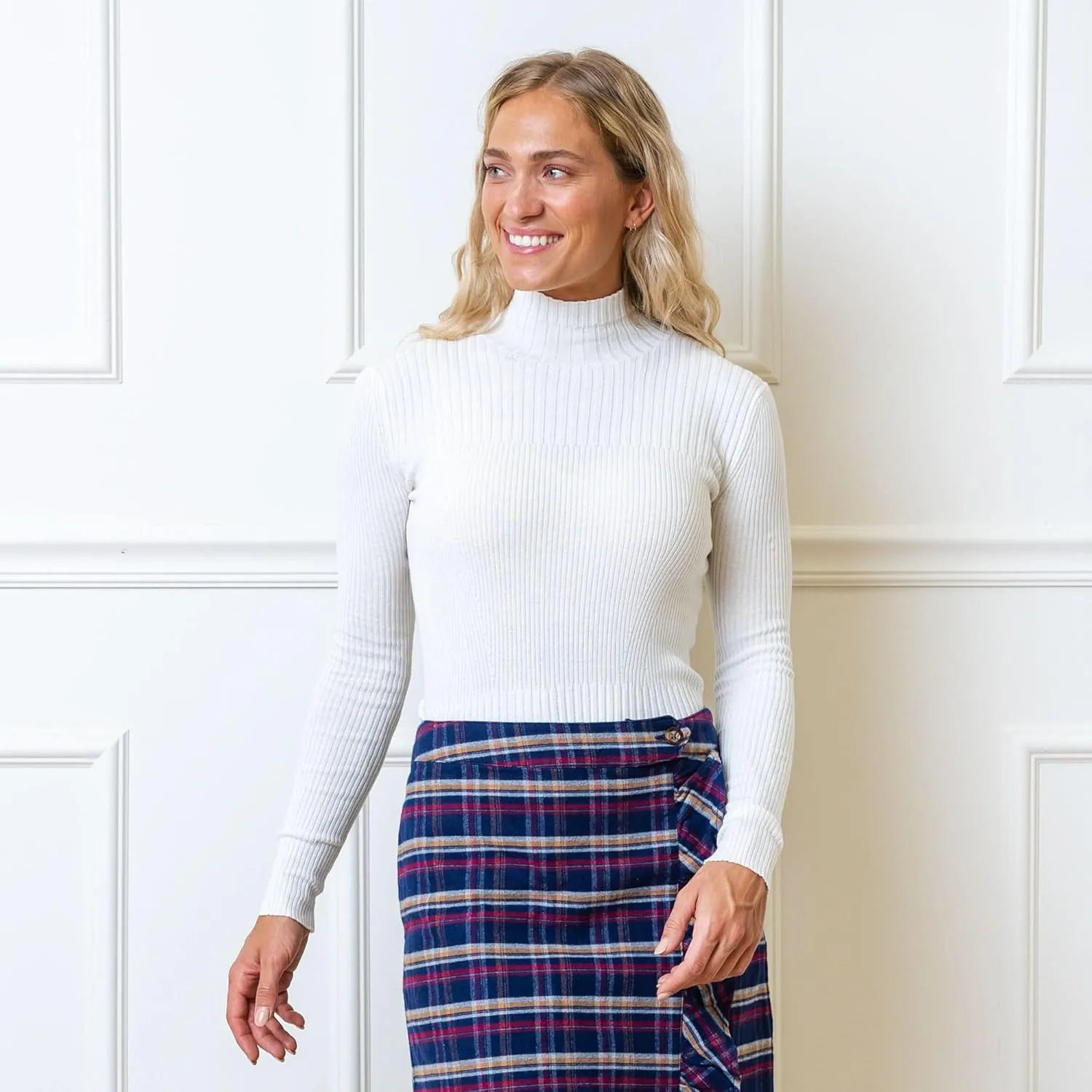 Hope & Henry Women's Turtleneck Sweater