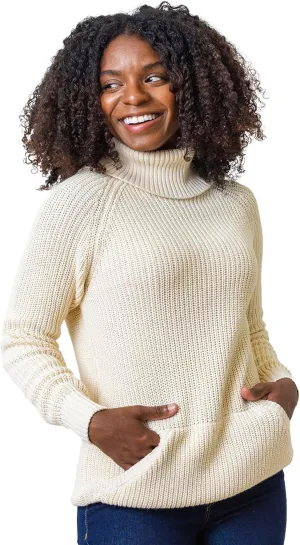 Hope & Henry Women's Turtleneck Sweater