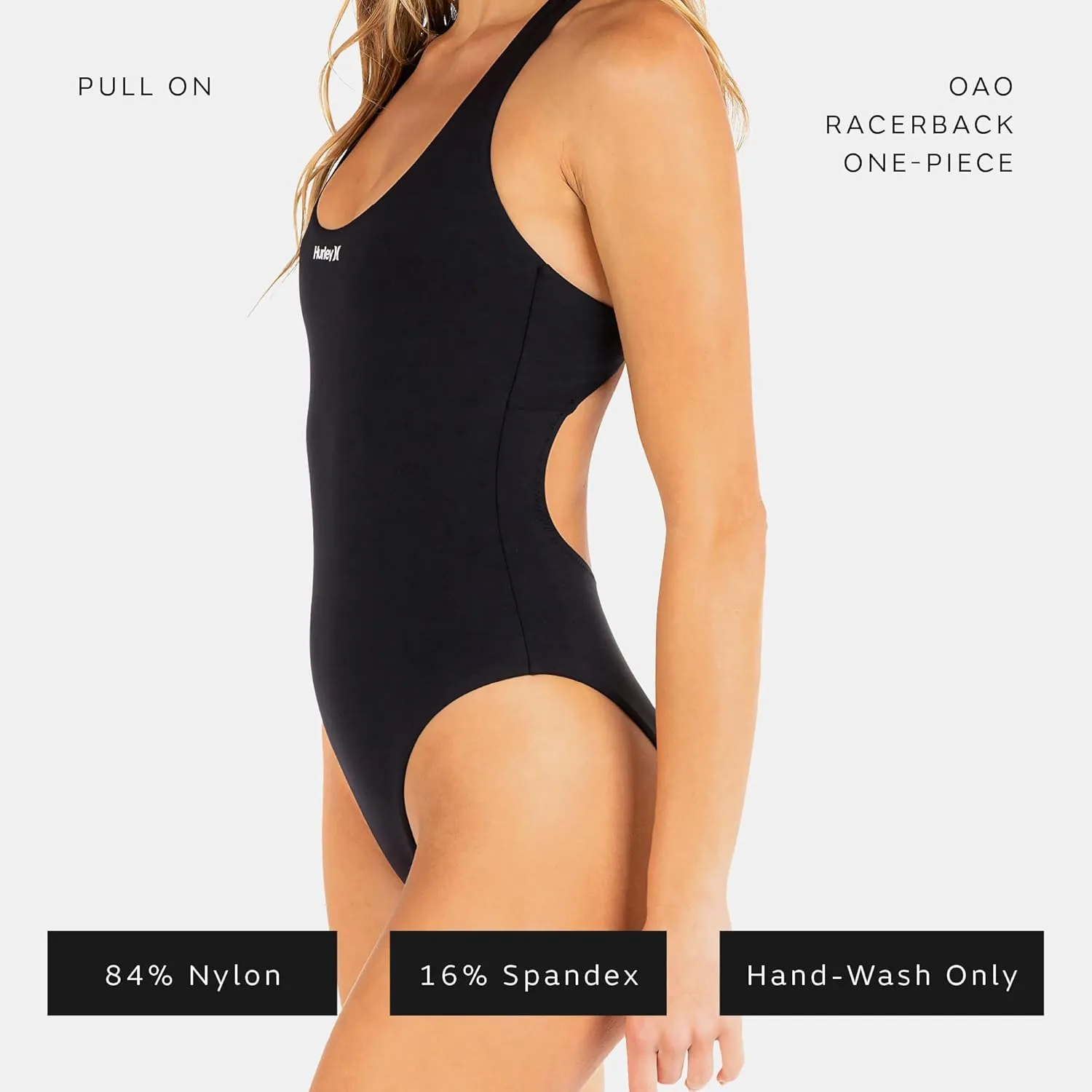 Hurley Women's Standard OAO Racerback Moderate One Piece