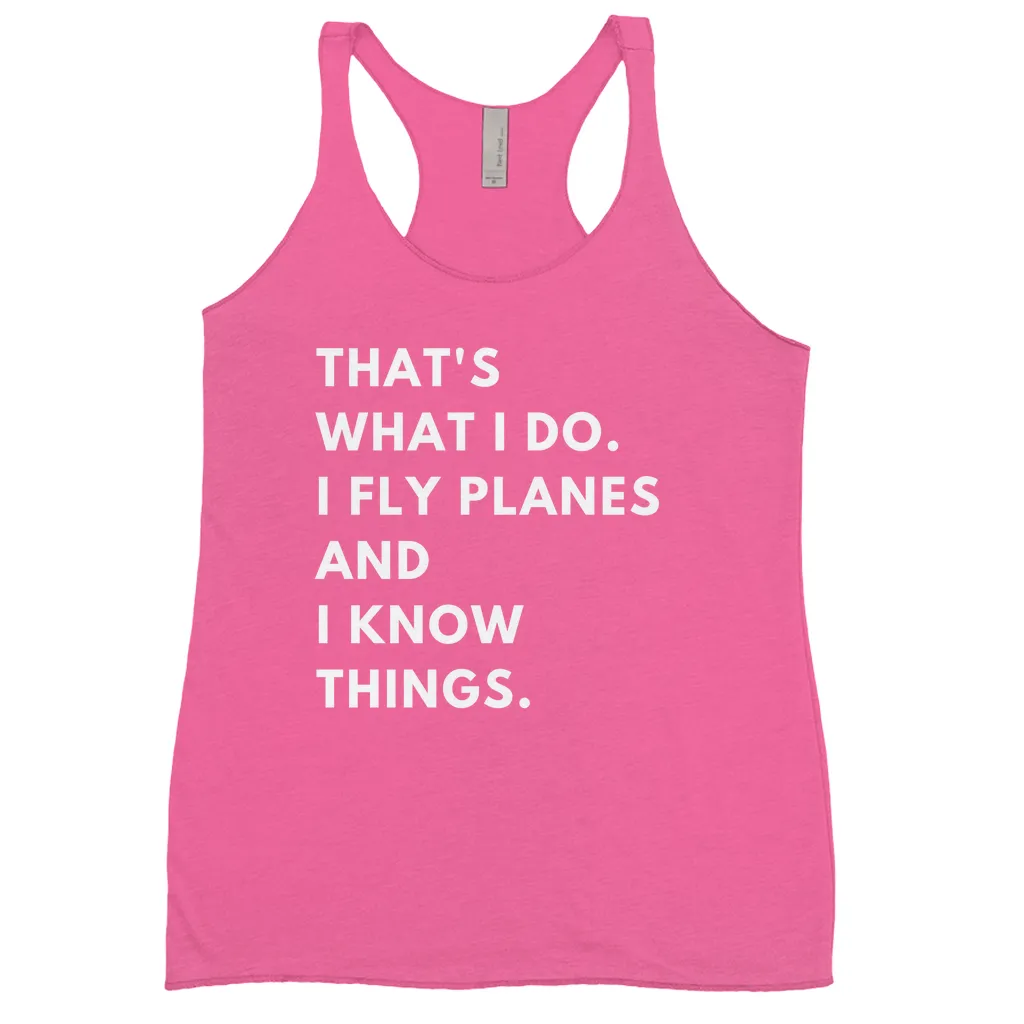 I Fly Planes Tank - Summer 2021