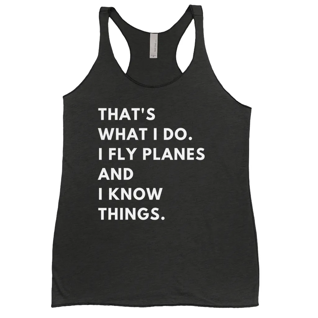 I Fly Planes Tank - Summer 2021