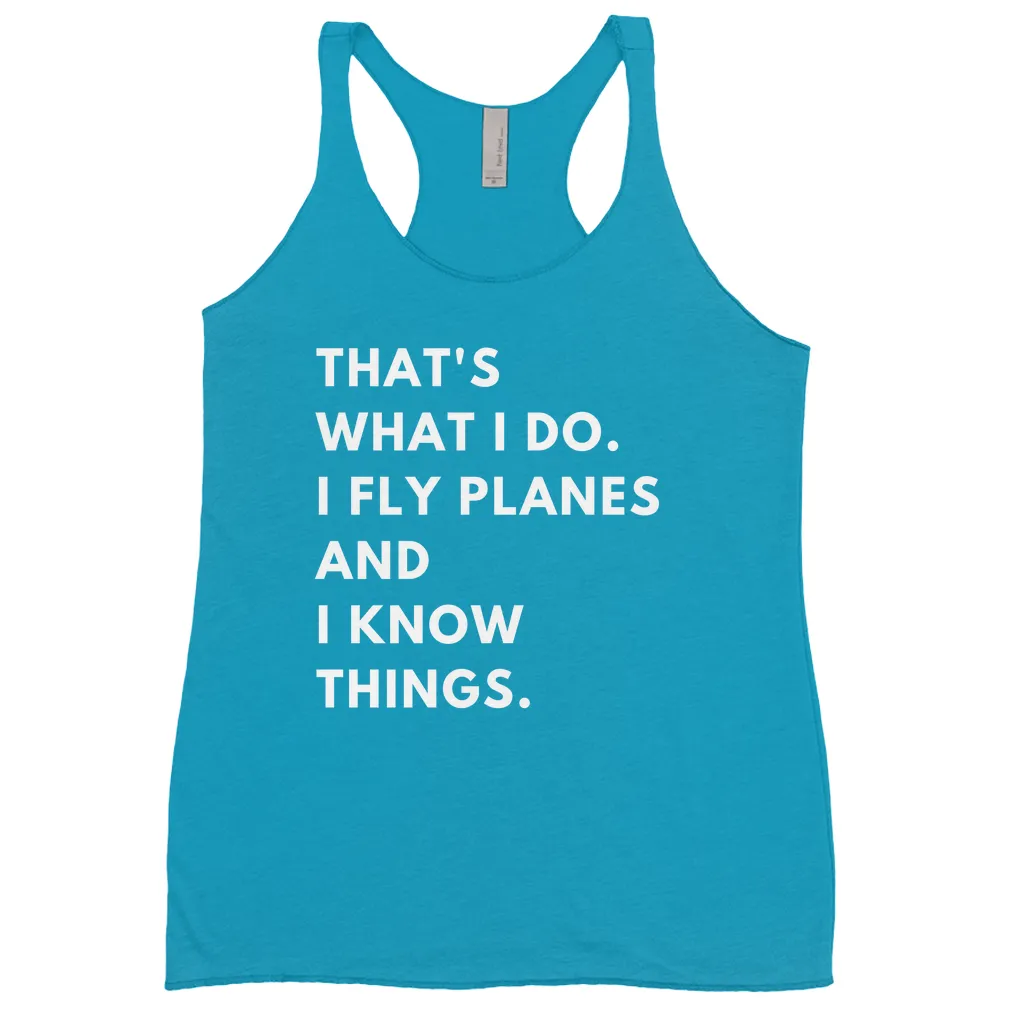 I Fly Planes Tank - Summer 2021
