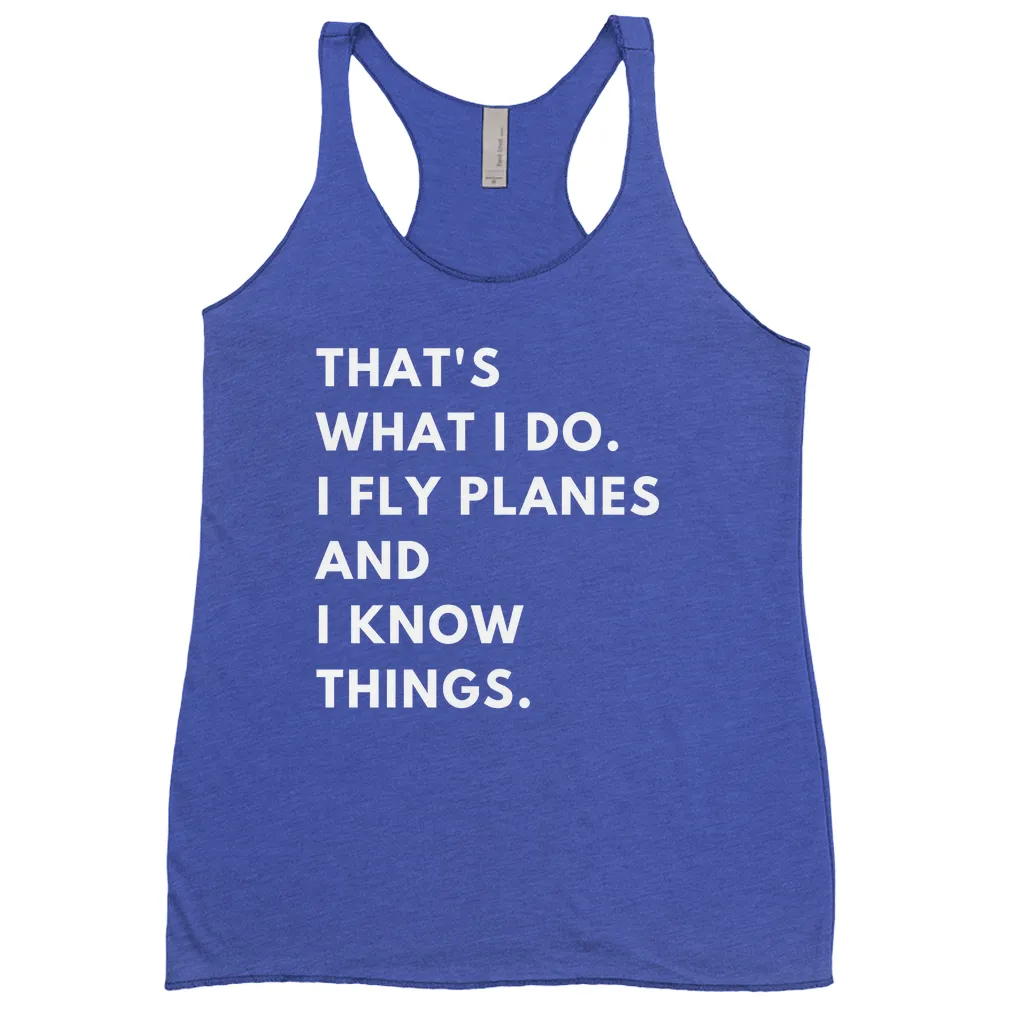 I Fly Planes Tank - Summer 2021