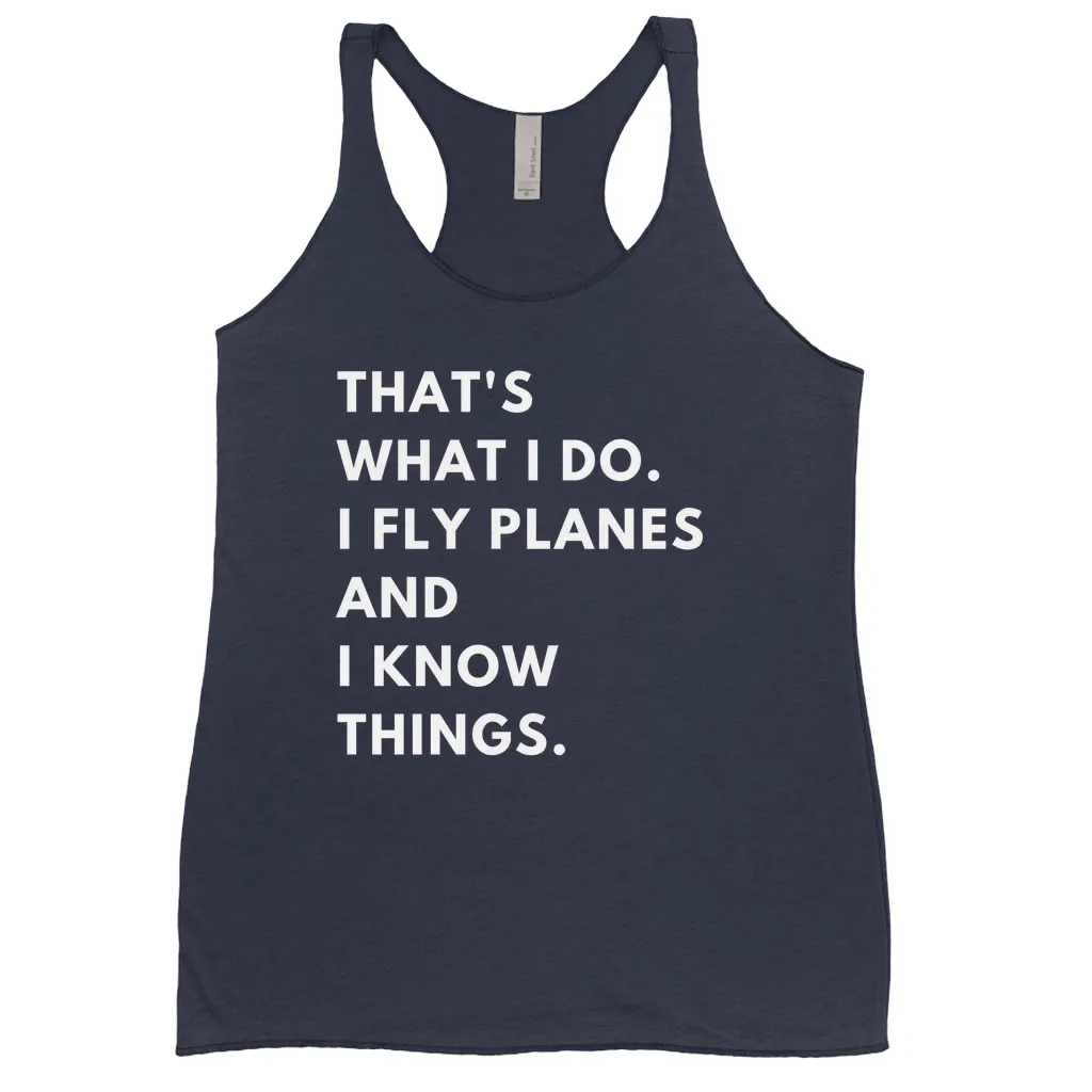 I Fly Planes Tank - Summer 2021