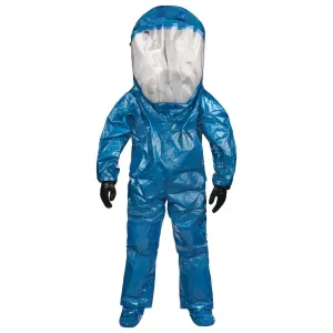 INT650WB-2XL Lakeland Suit Interceptor®, Chemical, Wide-Vision, Blue