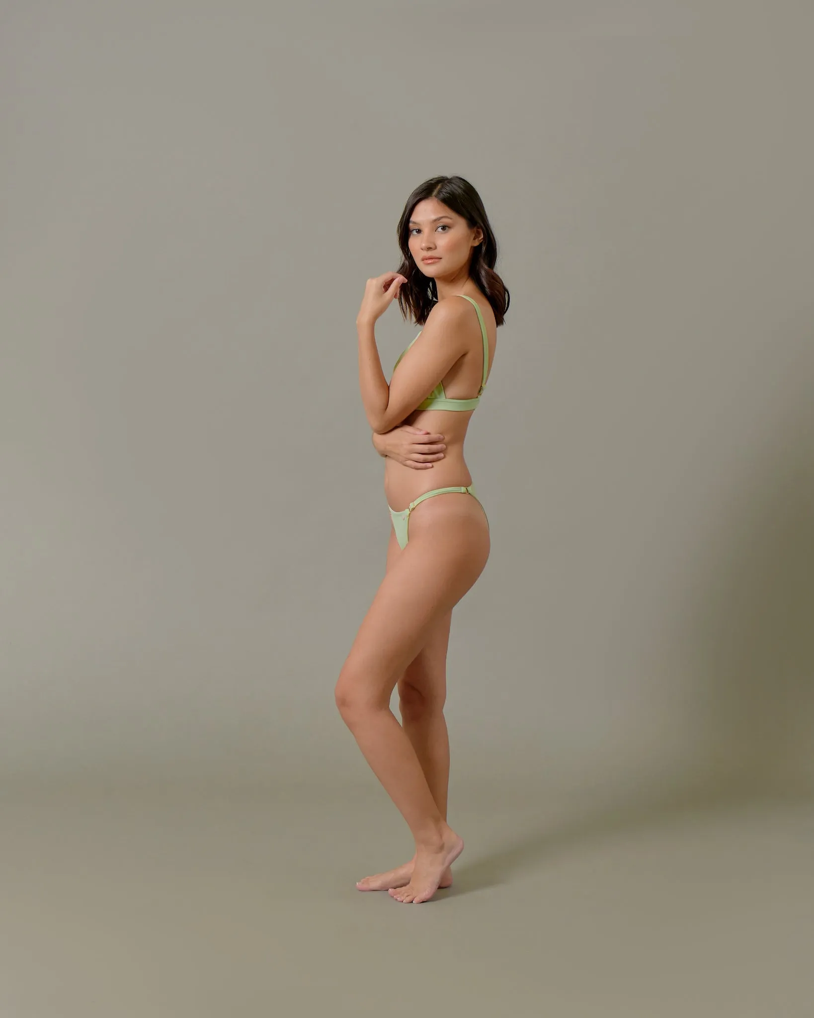 Jasmine Bottom in Jade