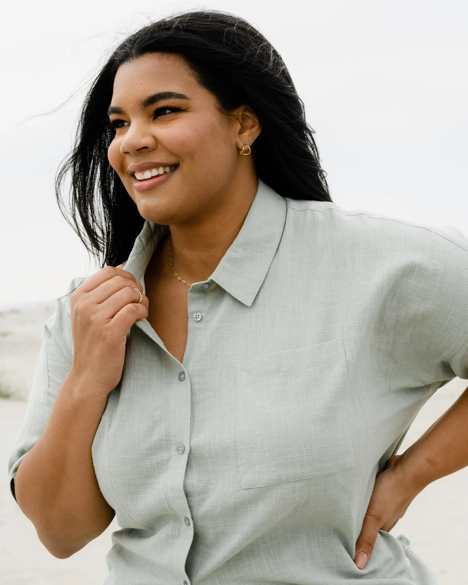 Jordan Short Sleeve Button Down | Desert Sage