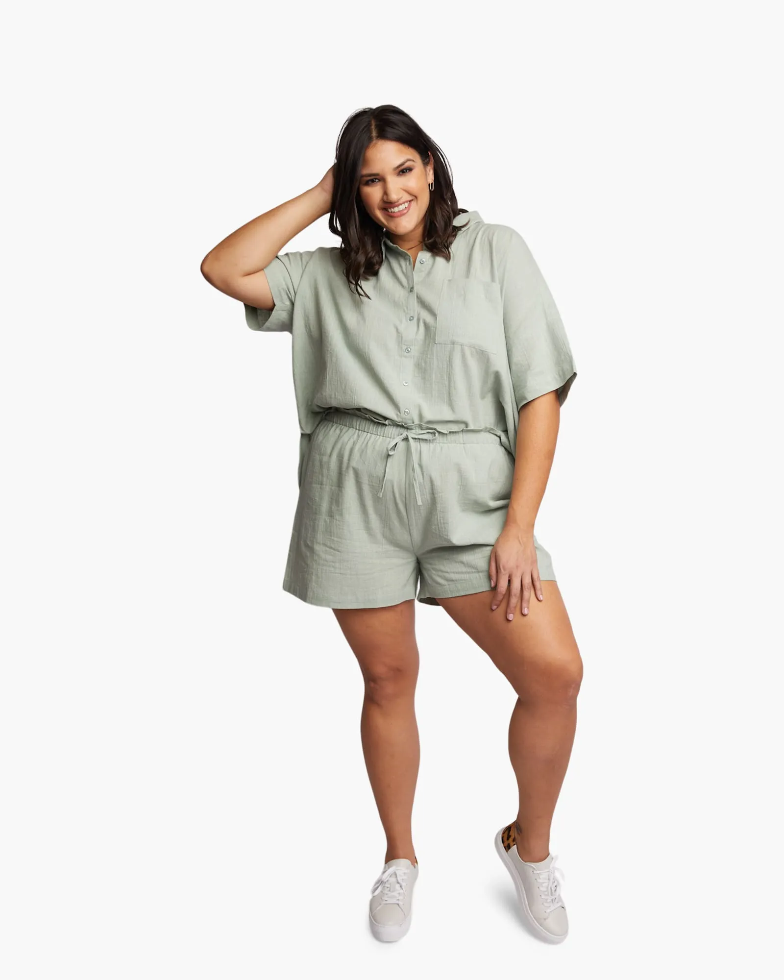 Jordan Short Sleeve Button Down | Desert Sage