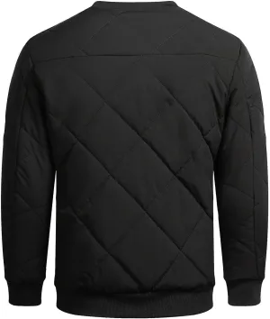 JYHBHMZG Men Jacket Casual Autumn Winter Jacket Thicken Mens Clothing Streetwear Cotton Padded Jacket Slim Fit Coat Male NWT32Khaki XXL