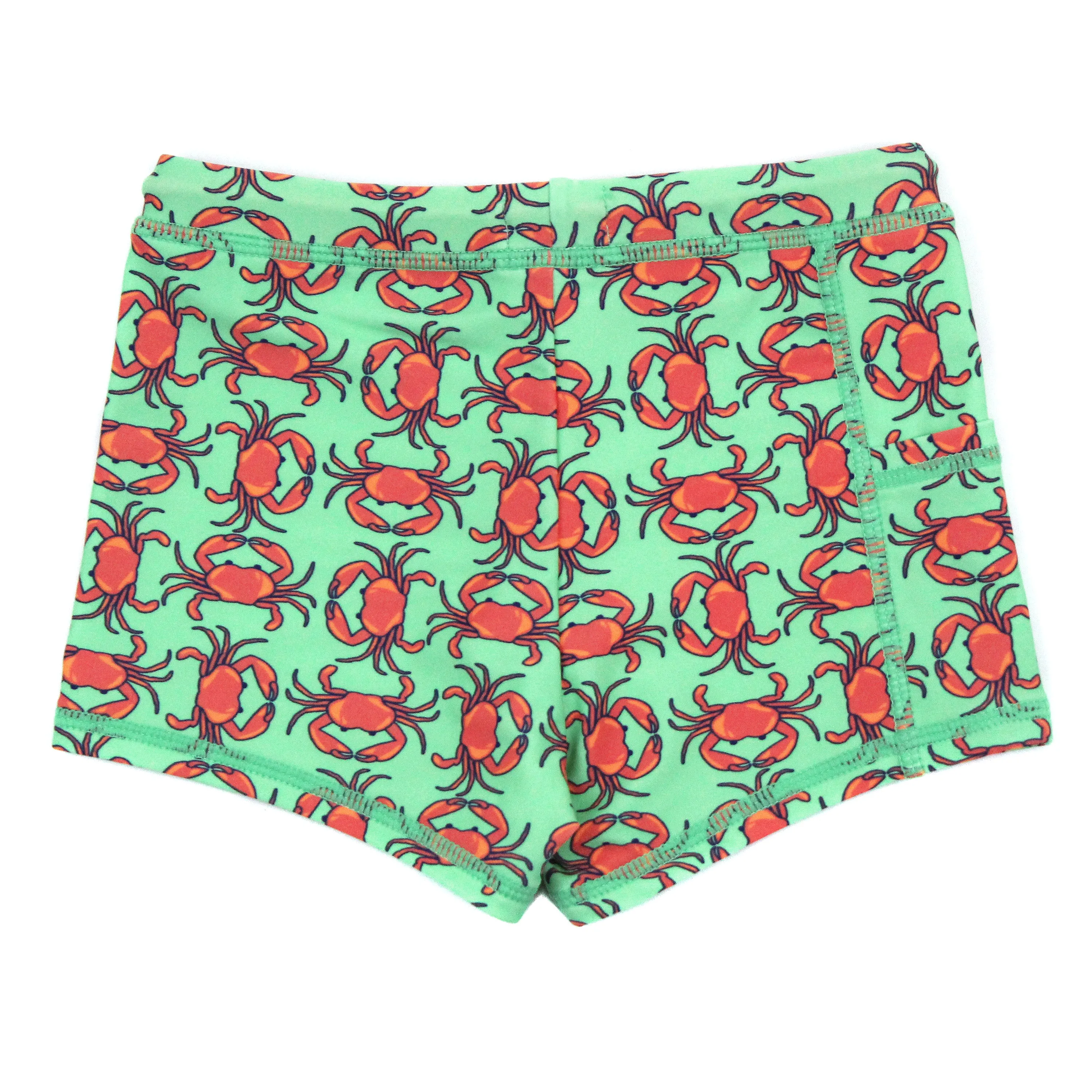 Kids Euro Swim Shorties | "Don't Be A Crab