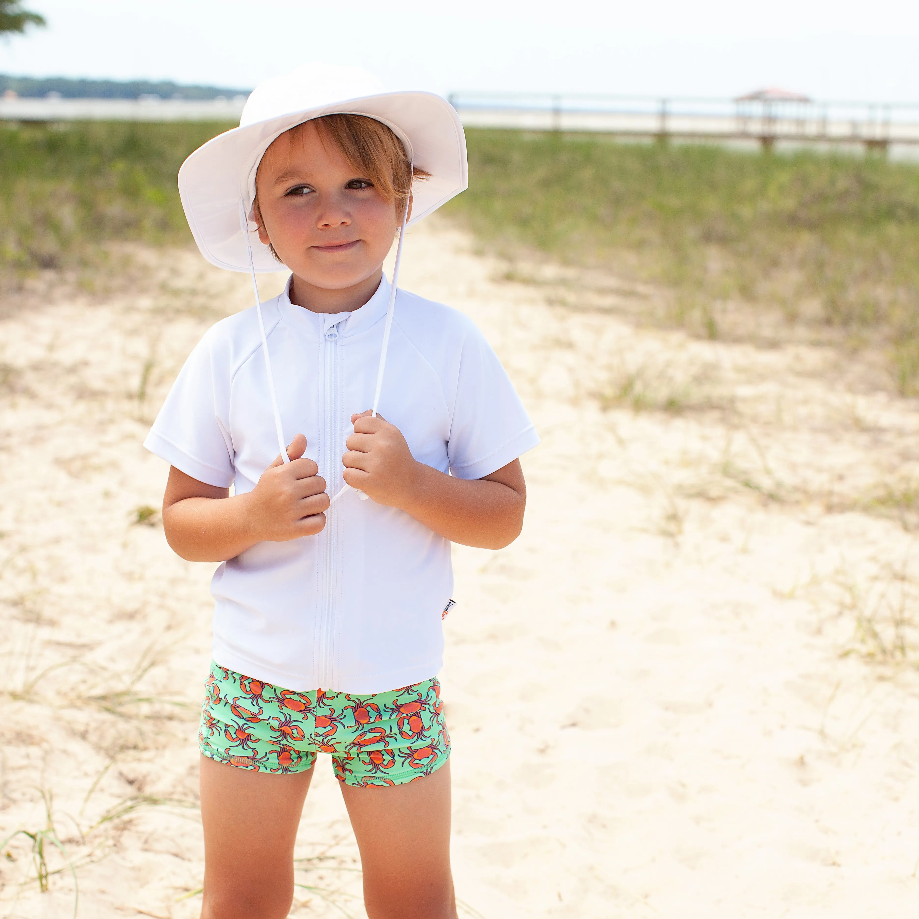 Kids Euro Swim Shorties | "Don't Be A Crab