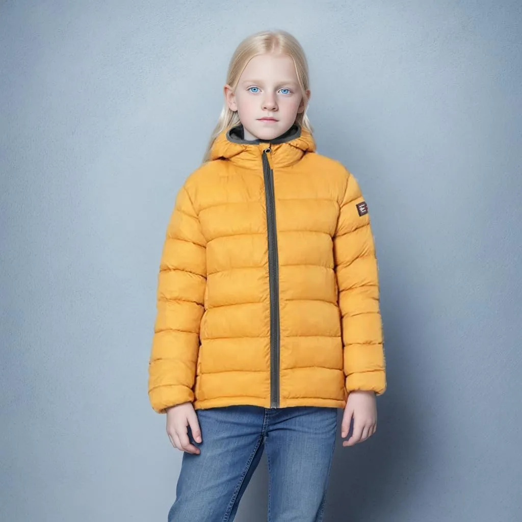 Kids Winter Coat - Lightweight Packable Puffer Jacket for Boys and Girls, 2T-18 Years, Machine Washable