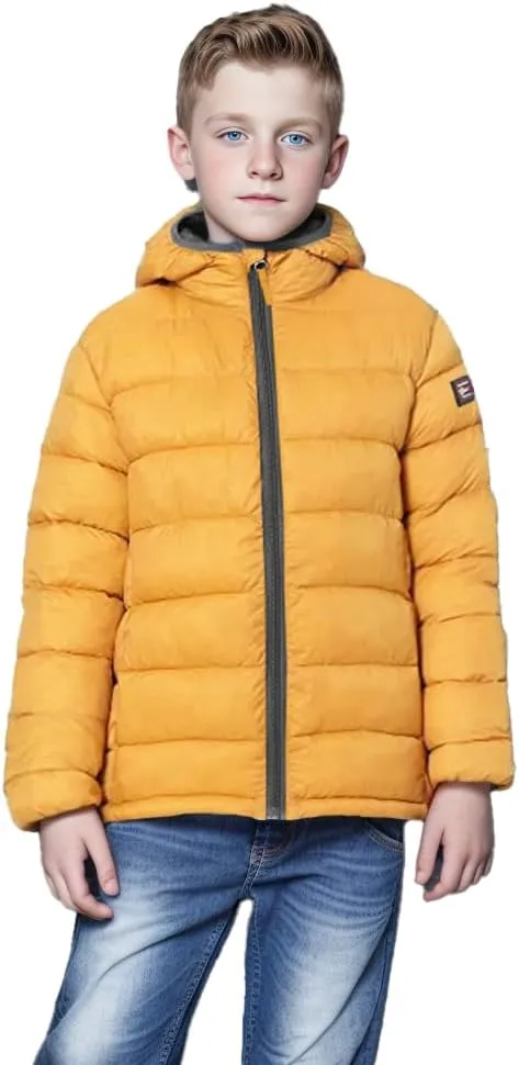 Kids Winter Coat - Lightweight Packable Puffer Jacket for Boys and Girls, 2T-18 Years, Machine Washable
