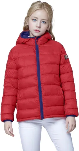 Kids Winter Coat - Lightweight Packable Puffer Jacket for Boys and Girls, 2T-18 Years, Machine Washable