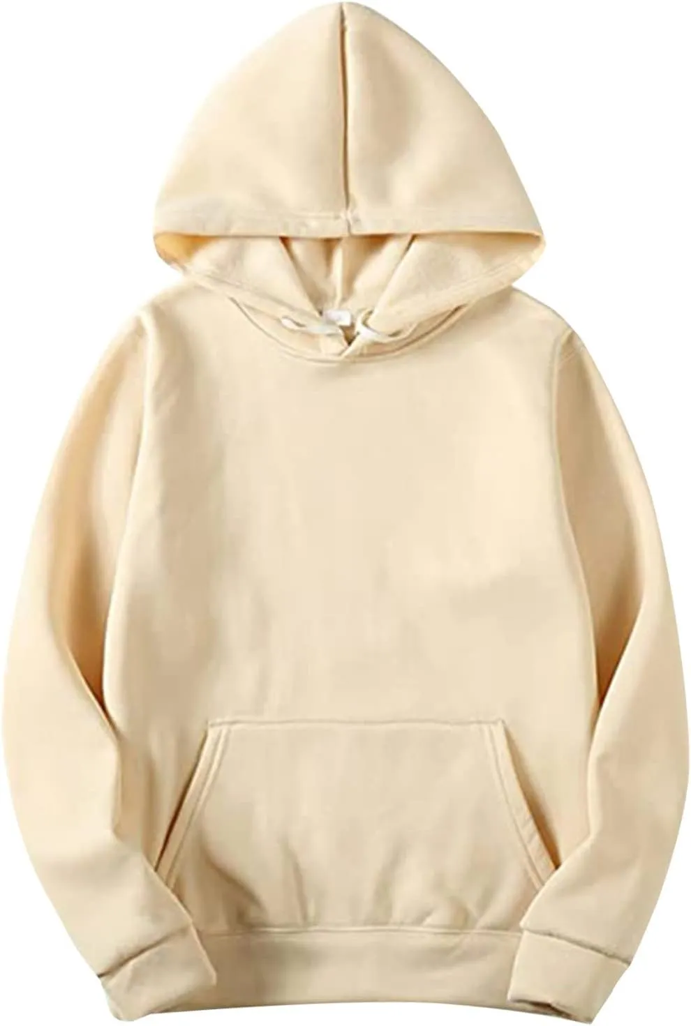 LCMTWX Mens Sweater Blouse Shirt Autumn And Winter Leisure Hooded Sweater Solid Color Sweater Soft Top Blouse Shirts For