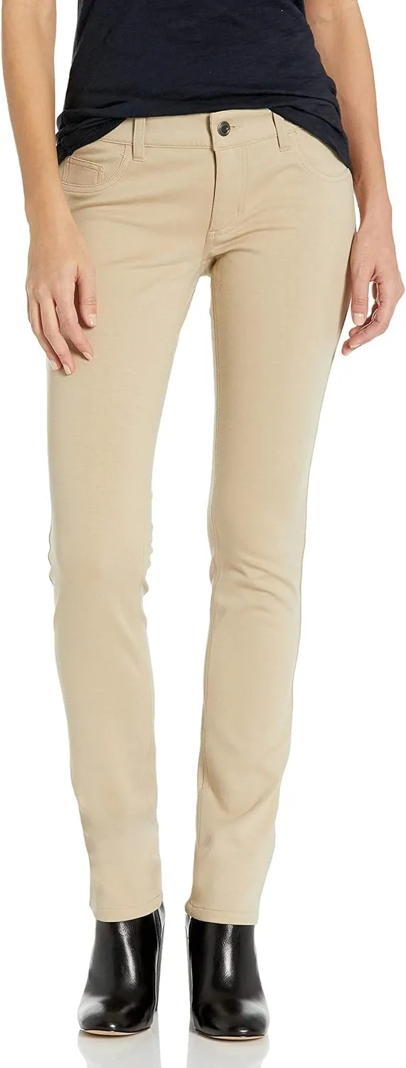 Lee Uniforms Junior's 5 Pocket Skinny Ponte Pant