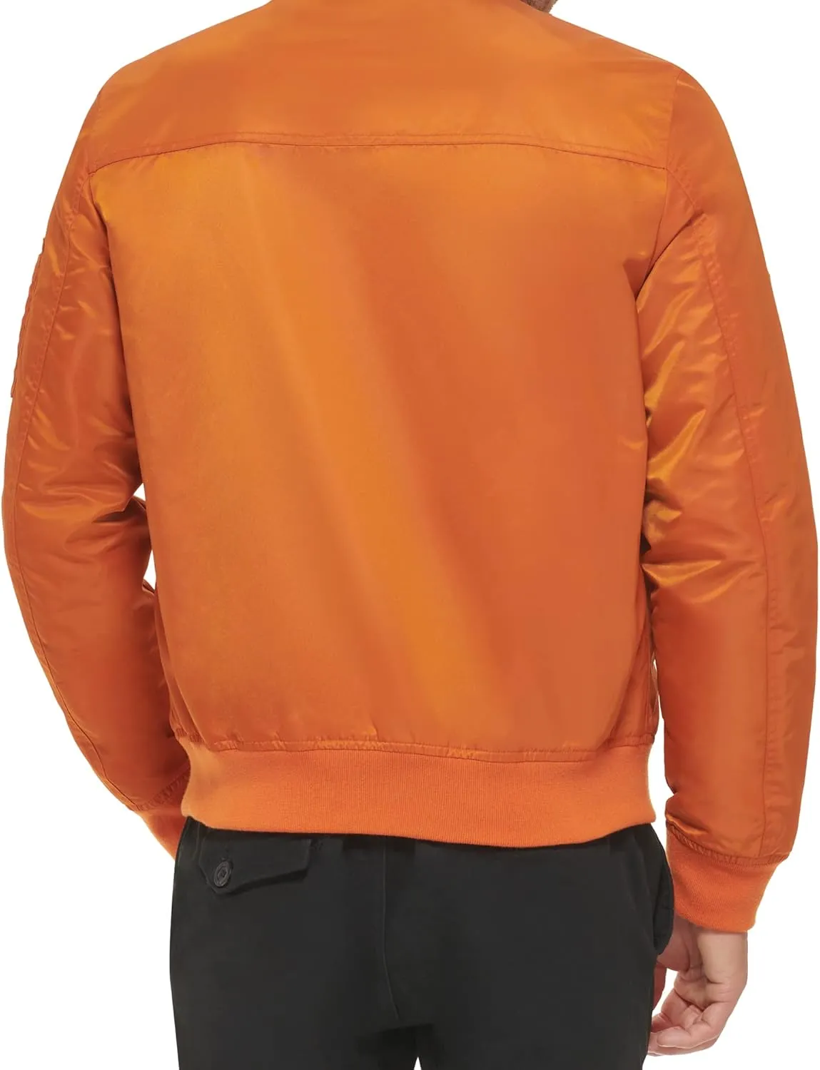 Levi's Men's Flight Satin Unfilled MA-1 Bomber Jacket