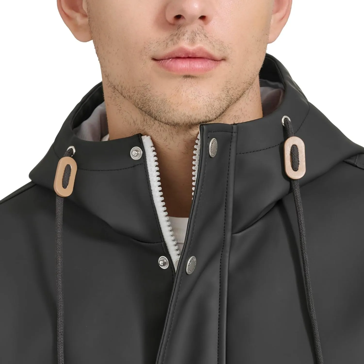 Levi's Men's Rubberized Rain Parka Jacket