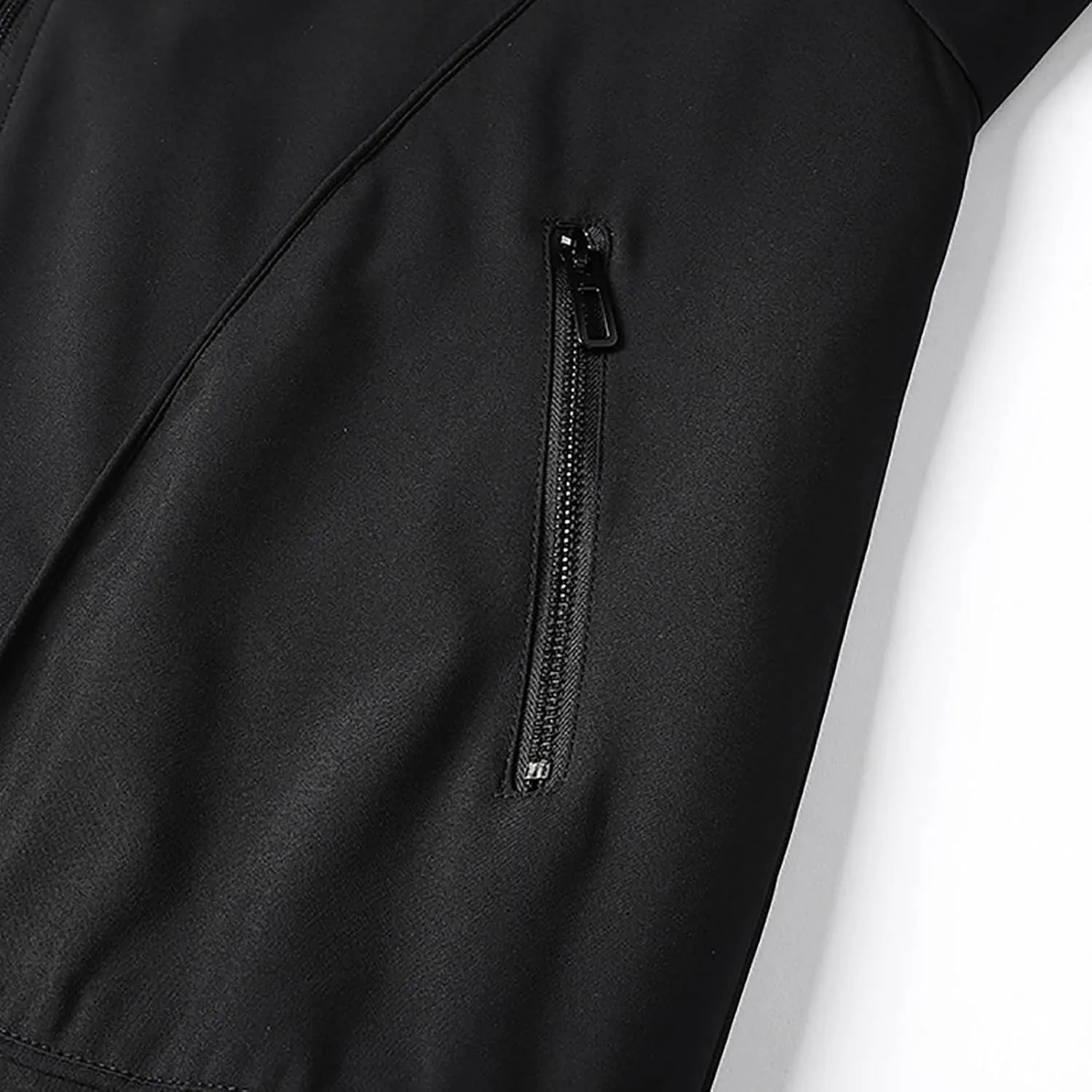 Lightweight Thin Windbreakers for Men Spring Outerwear Coat Casual Trend Plus Fleece Thickened Thermal Jacket for Hiking