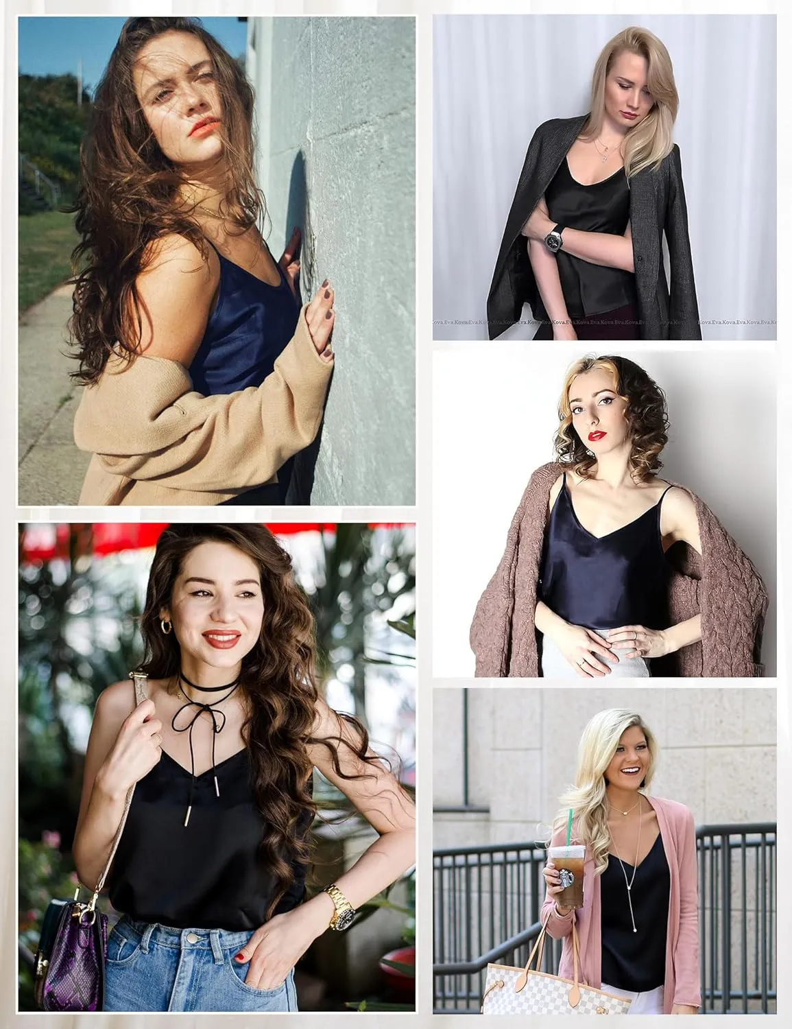 LilySilk Womens Silk Camisole 100% 19MM Mulberry Silk Basic Tank Tops Summer Casual Classic Top Loose