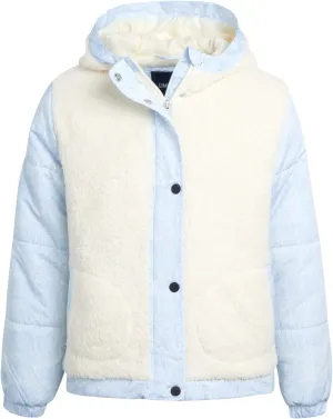 Limited Too Girls' Coat - Sherpa Lined Fleece Sweatshirt Jacket (7-16)