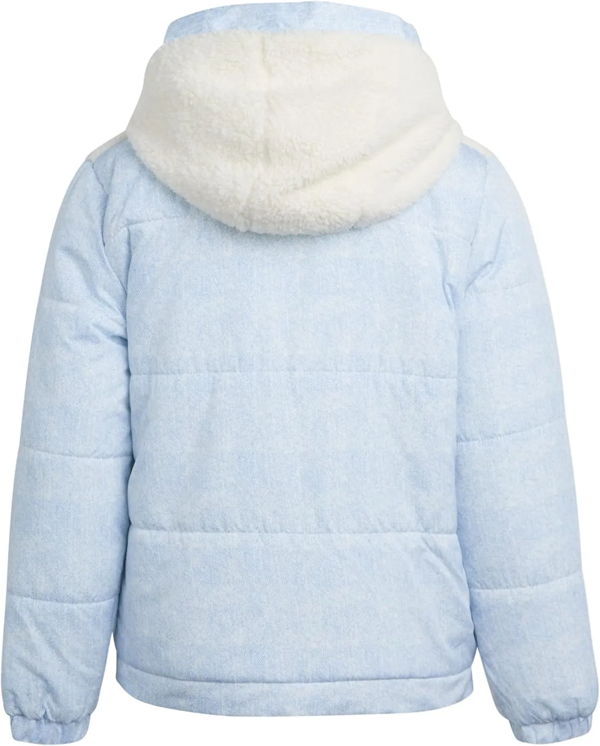 Limited Too Girls' Coat - Sherpa Lined Fleece Sweatshirt Jacket (7-16)