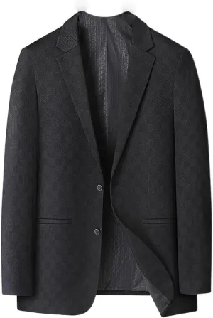 Loose Casual Formal Suit Jacket for Autumn, Men's Suit.