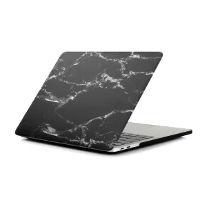 MacBook Pro 13 Touchbar pattern printing protective case - Marble Texture / Black