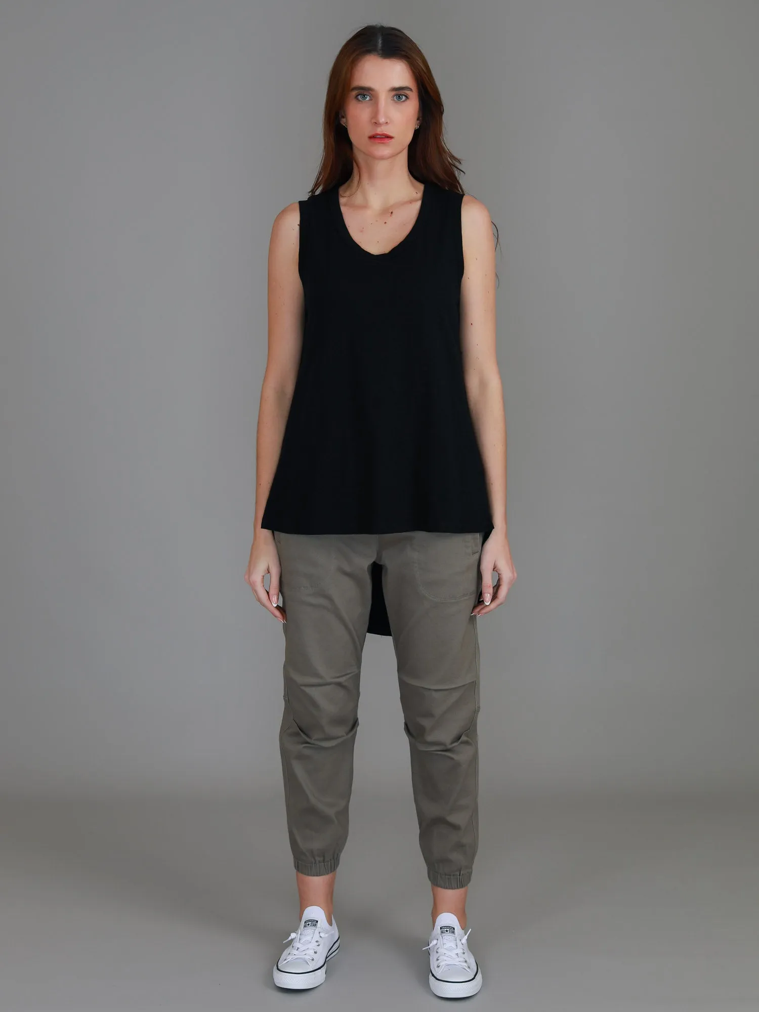 Maddison Hi Lo Hem Tank Top