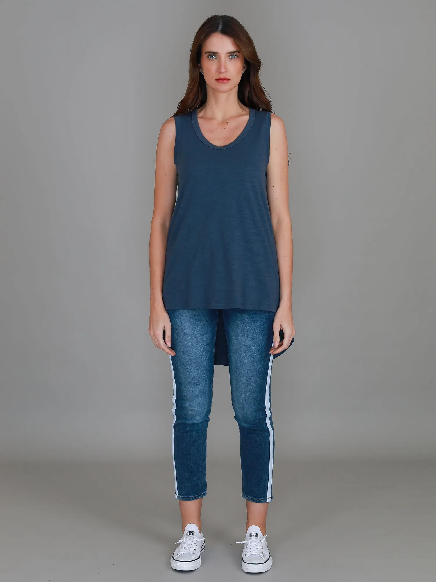 Maddison Hi Lo Hem Tank Top