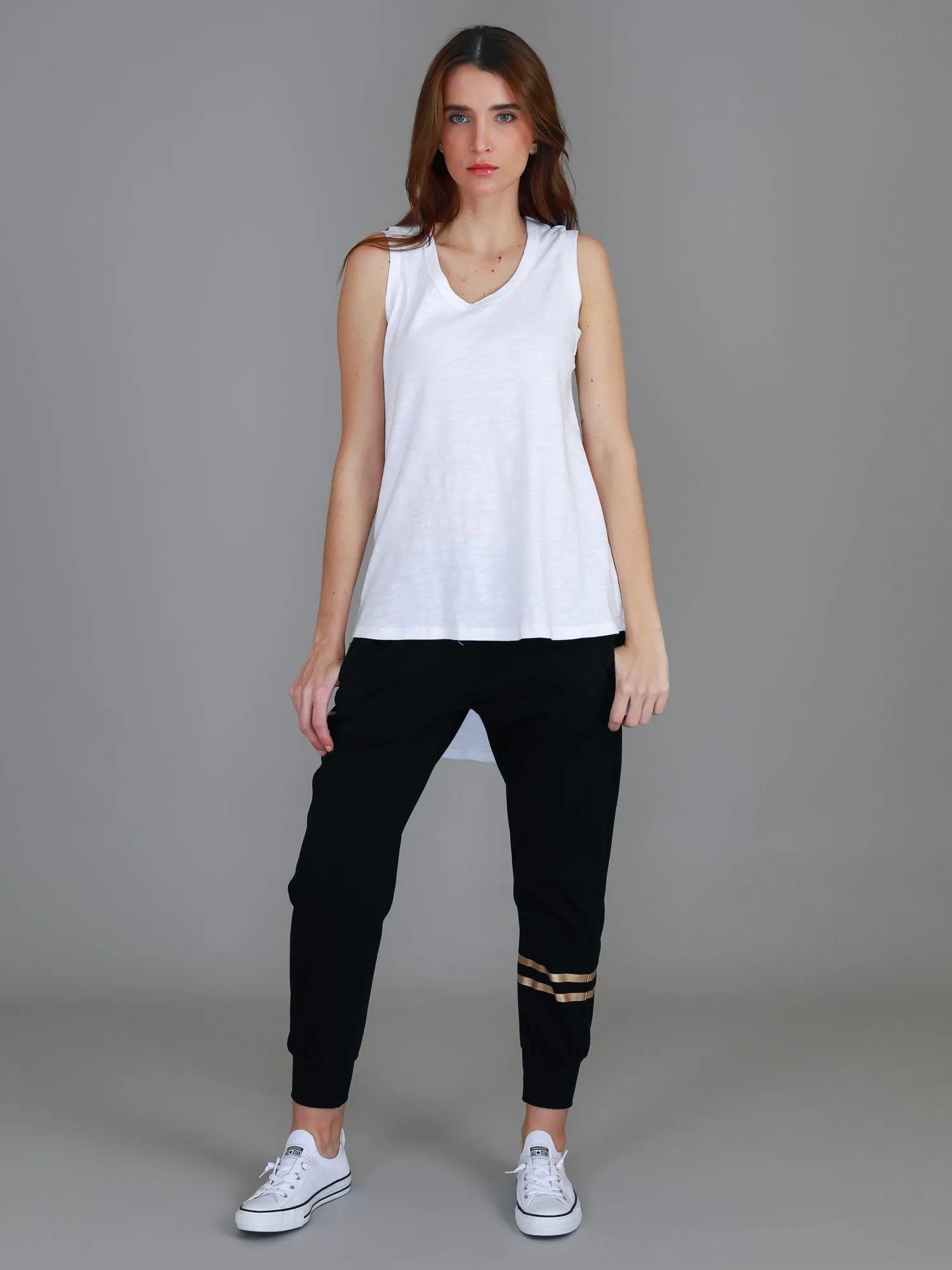 Maddison Hi Lo Hem Tank Top