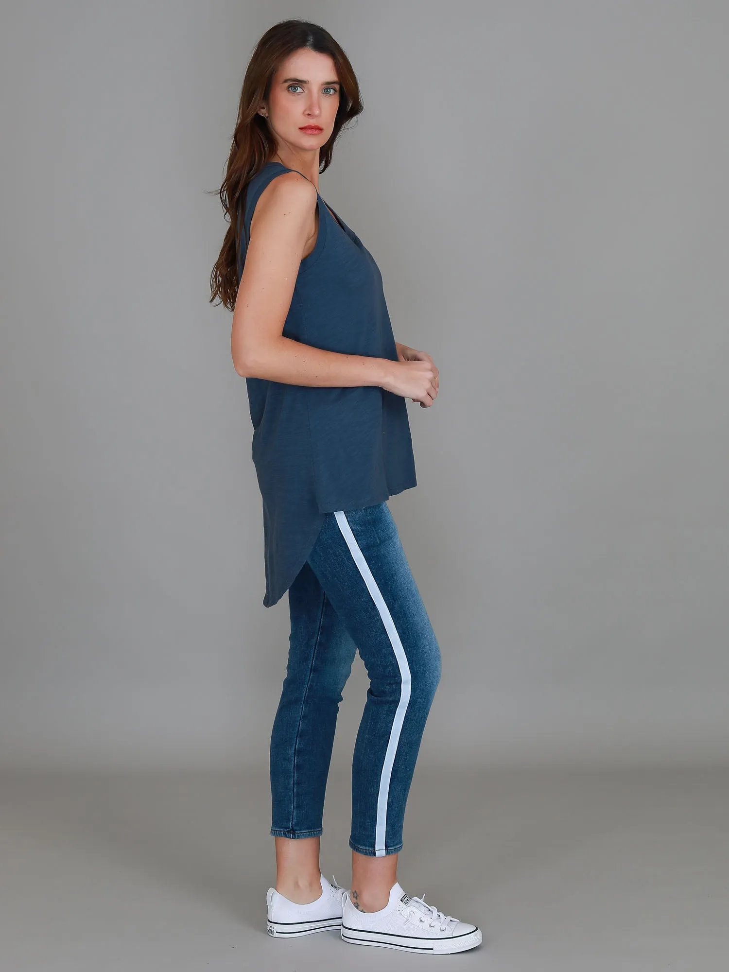 Maddison Hi Lo Hem Tank Top