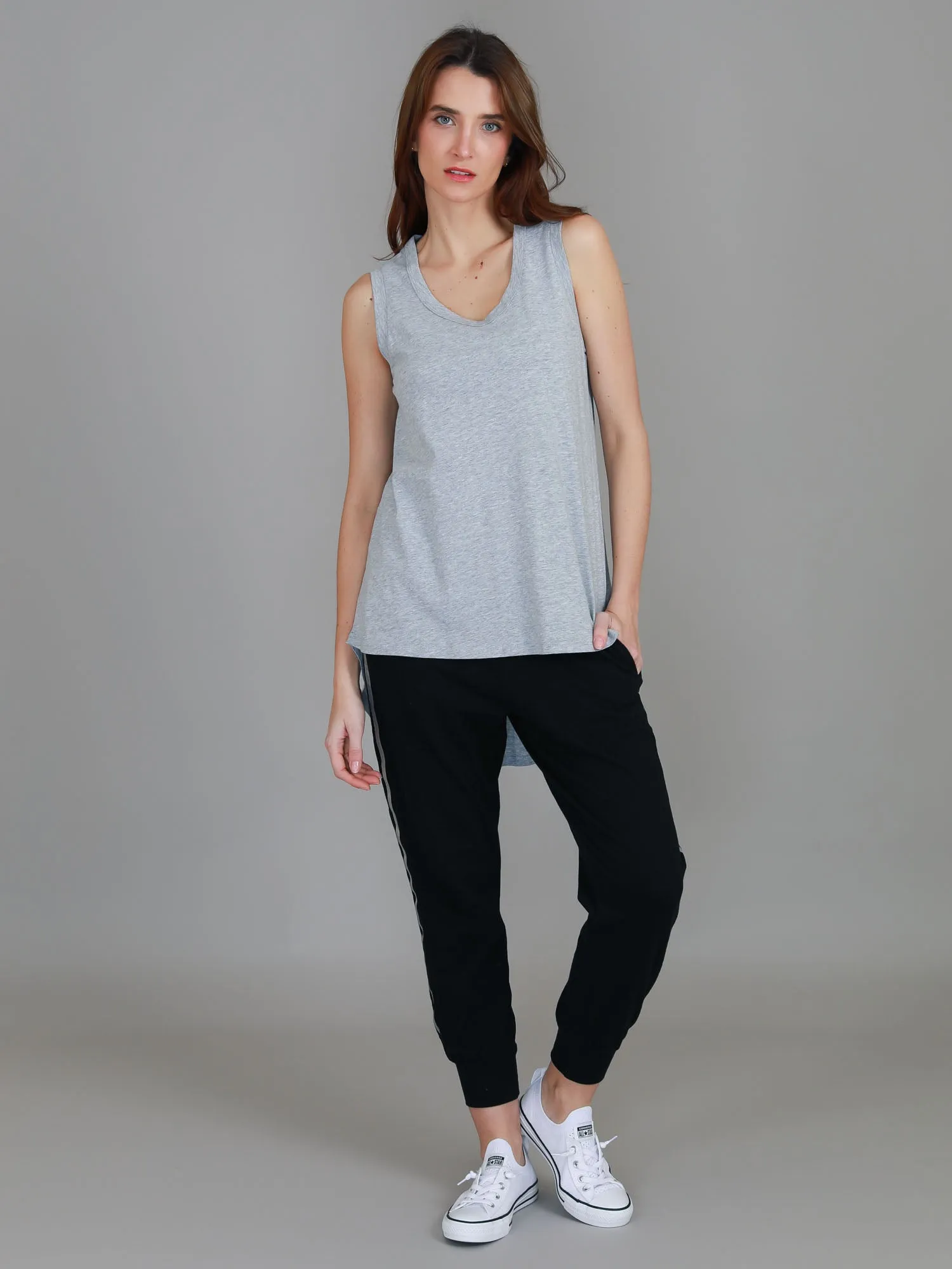 Maddison Hi Lo Hem Tank Top