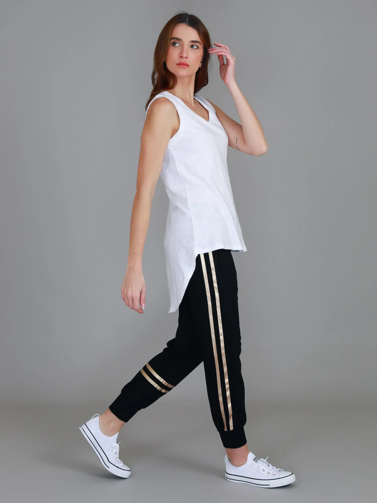 Maddison Hi Lo Hem Tank Top