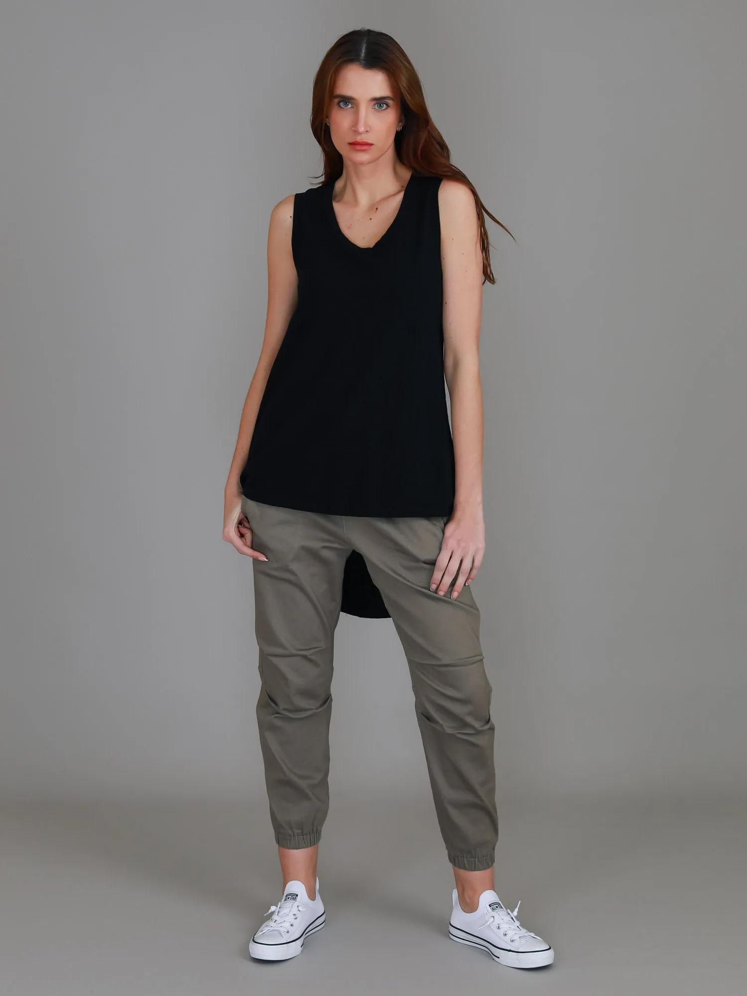 Maddison Hi Lo Hem Tank Top
