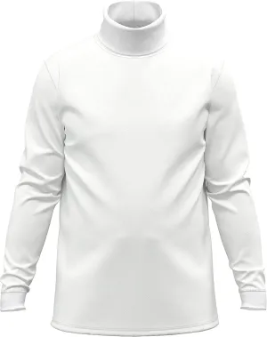 Maks Mens Casual Cotton Turtleneck Pullover Sweater Interlock Knit Combed Super-Soft Sweater