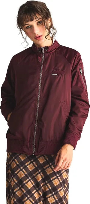 Members Only Women's Satin Bomber Jacket