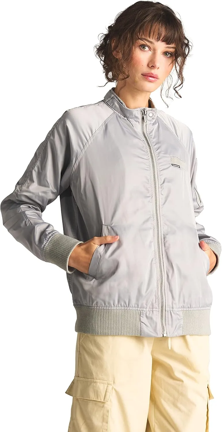 Members Only Women's Satin Bomber Jacket