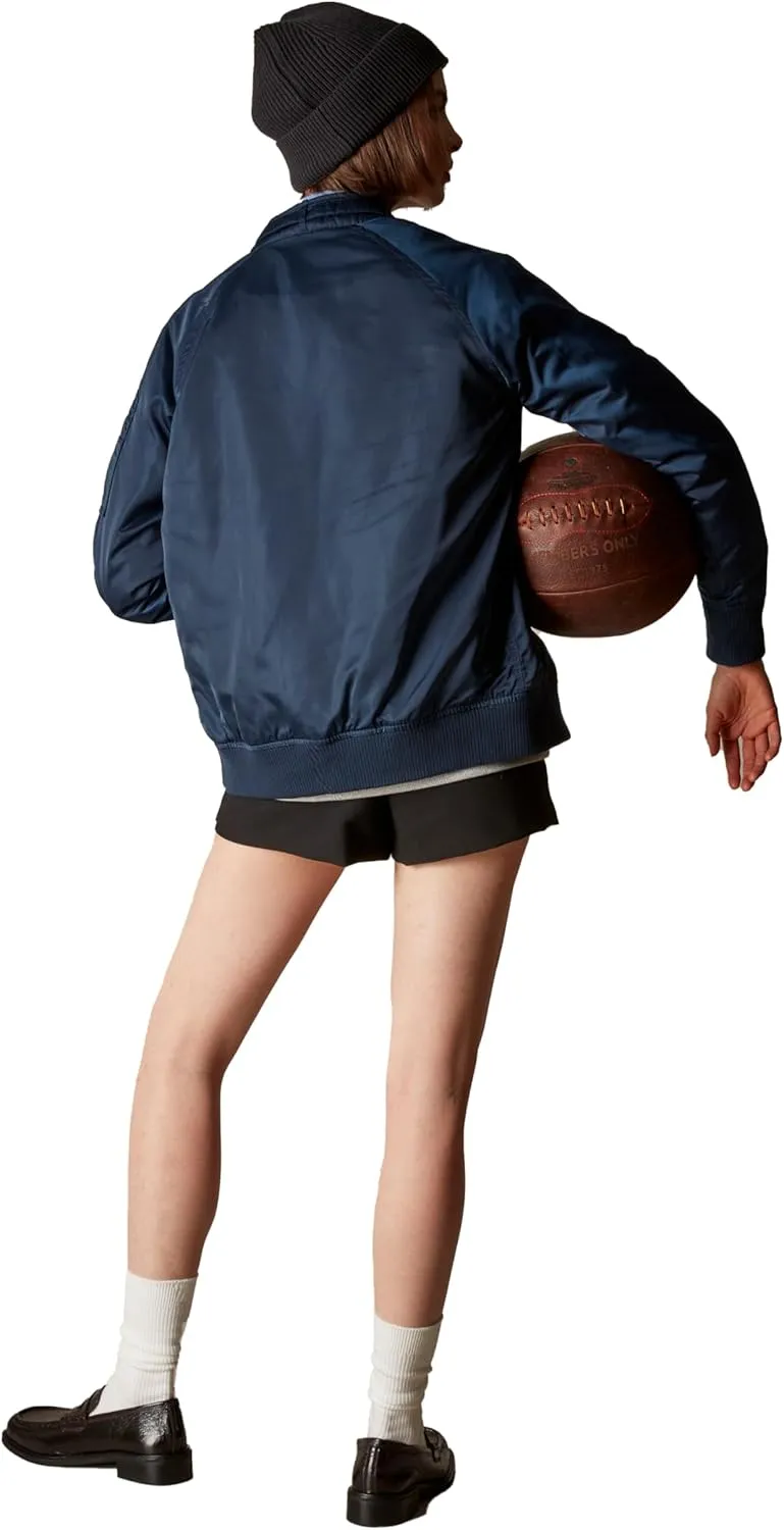 Members Only Women's Satin Bomber Jacket