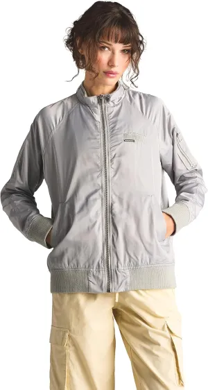Members Only Women's Satin Bomber Jacket