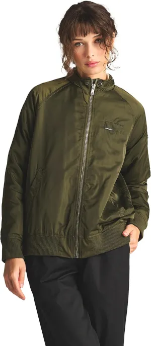 Members Only Women's Satin Bomber Jacket