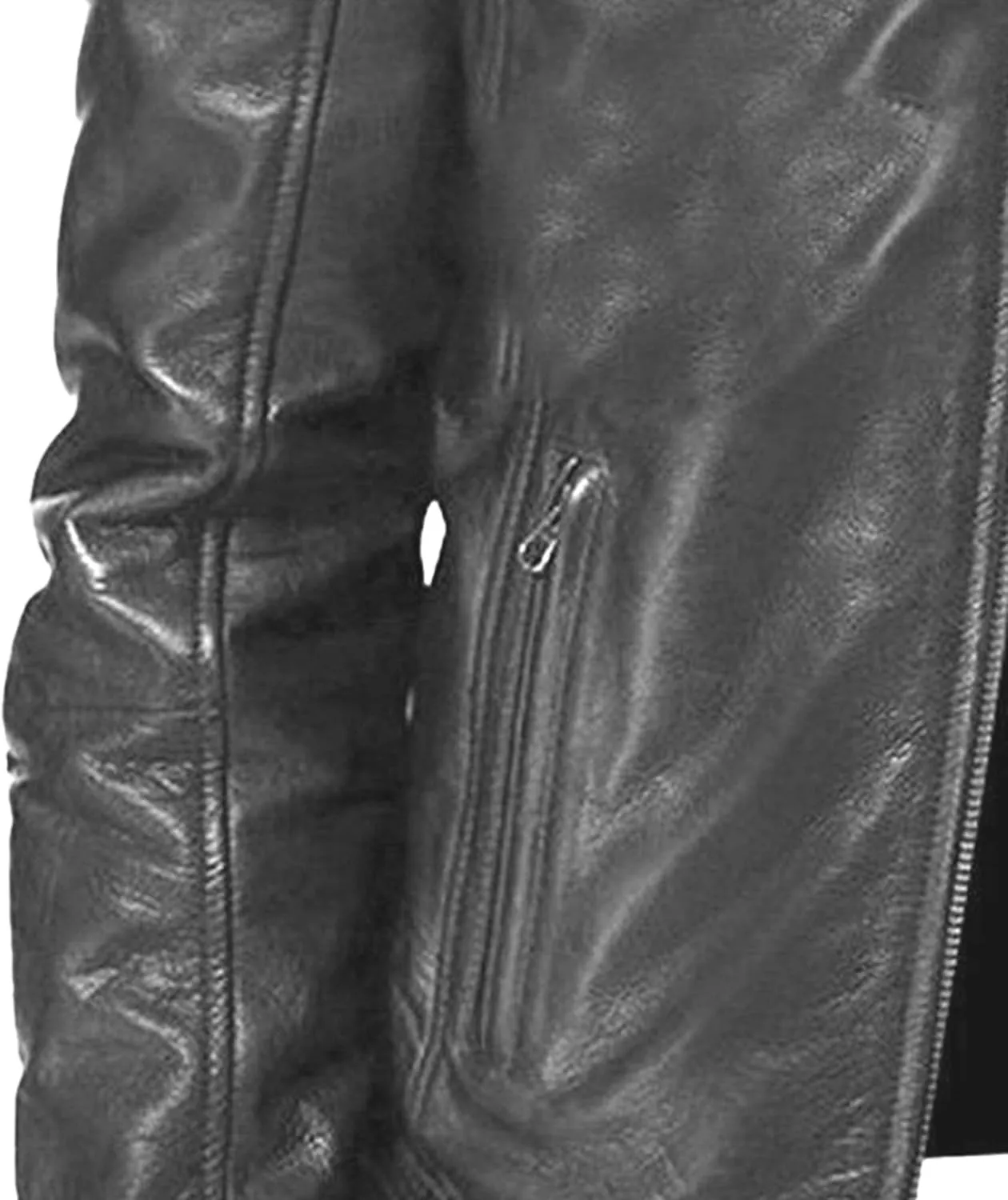 Men Faux Leather Biker Jackets Stand Collar Bomber Motorcycle Outwear Windbreaker Zip-up Slim Fit Jacket