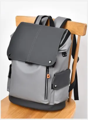 Men's Business Backpack - Water-Resistant Large Capacity Travel Laptop Backpack for Business Trips