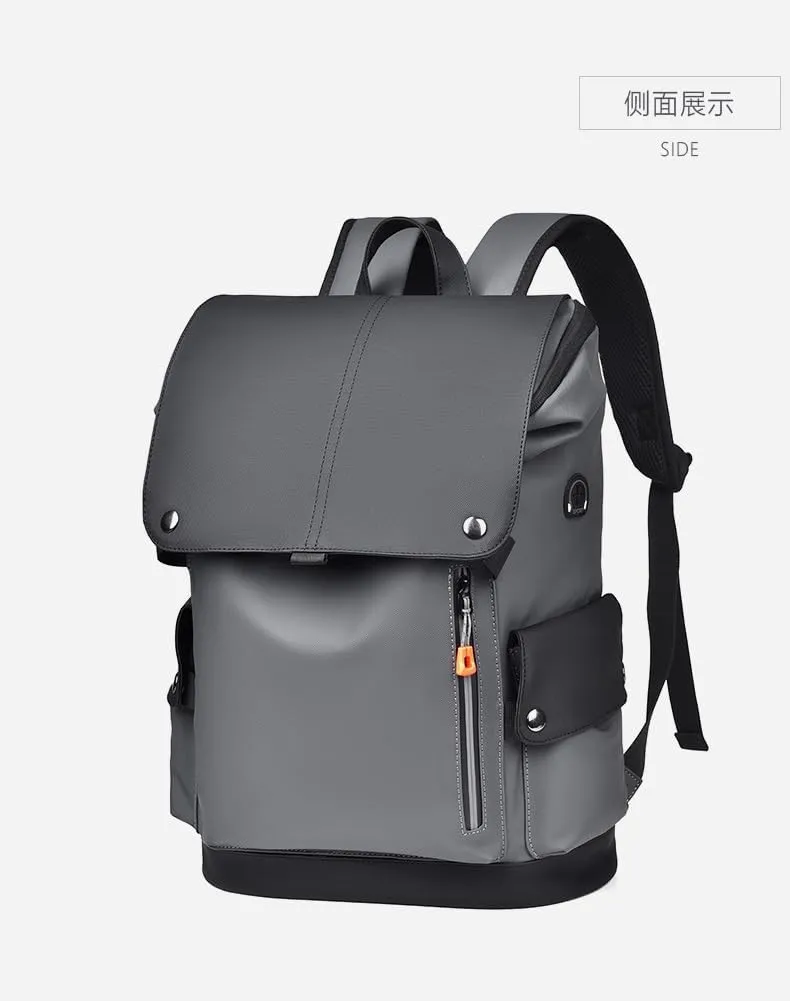Men's Business Backpack - Water-Resistant Large Capacity Travel Laptop Backpack for Business Trips